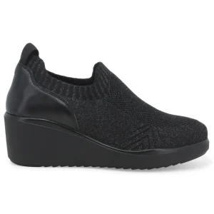 Melluso Slip-on Donna Estiva Zeppa Tessuto Elasticizzato