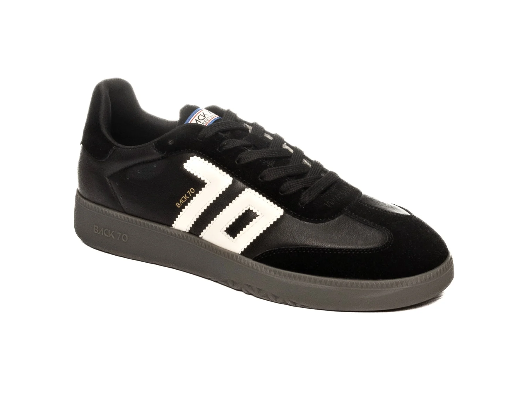 Back 70 Sneakers Uomo Boston A07 Stringate Tomaia Pelle - immagine 3