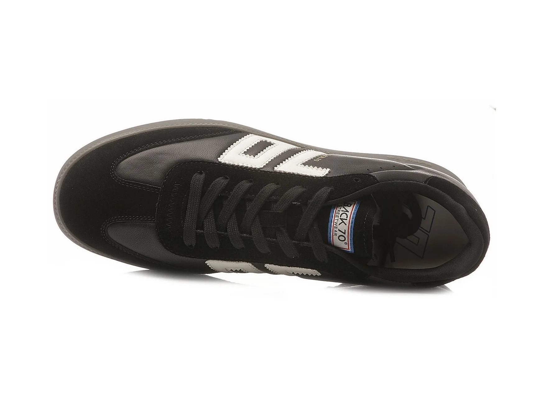 Back 70 Sneakers Uomo Boston A07 Stringate Tomaia Pelle - immagine 4
