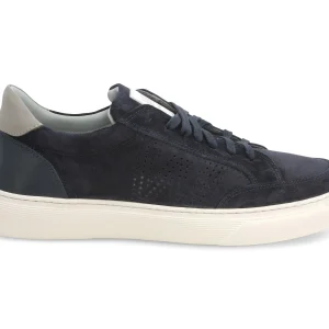 Melluso uomo sneakers stringata in camoscio