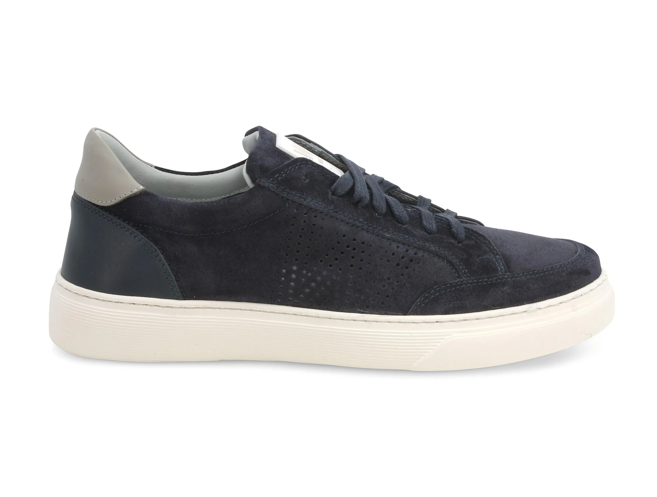 Melluso uomo sneakers stringata in camoscio - immagine 2