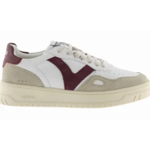 Victoria Seul Sneaker Donna Tomaia Bianca e Bordeuax
