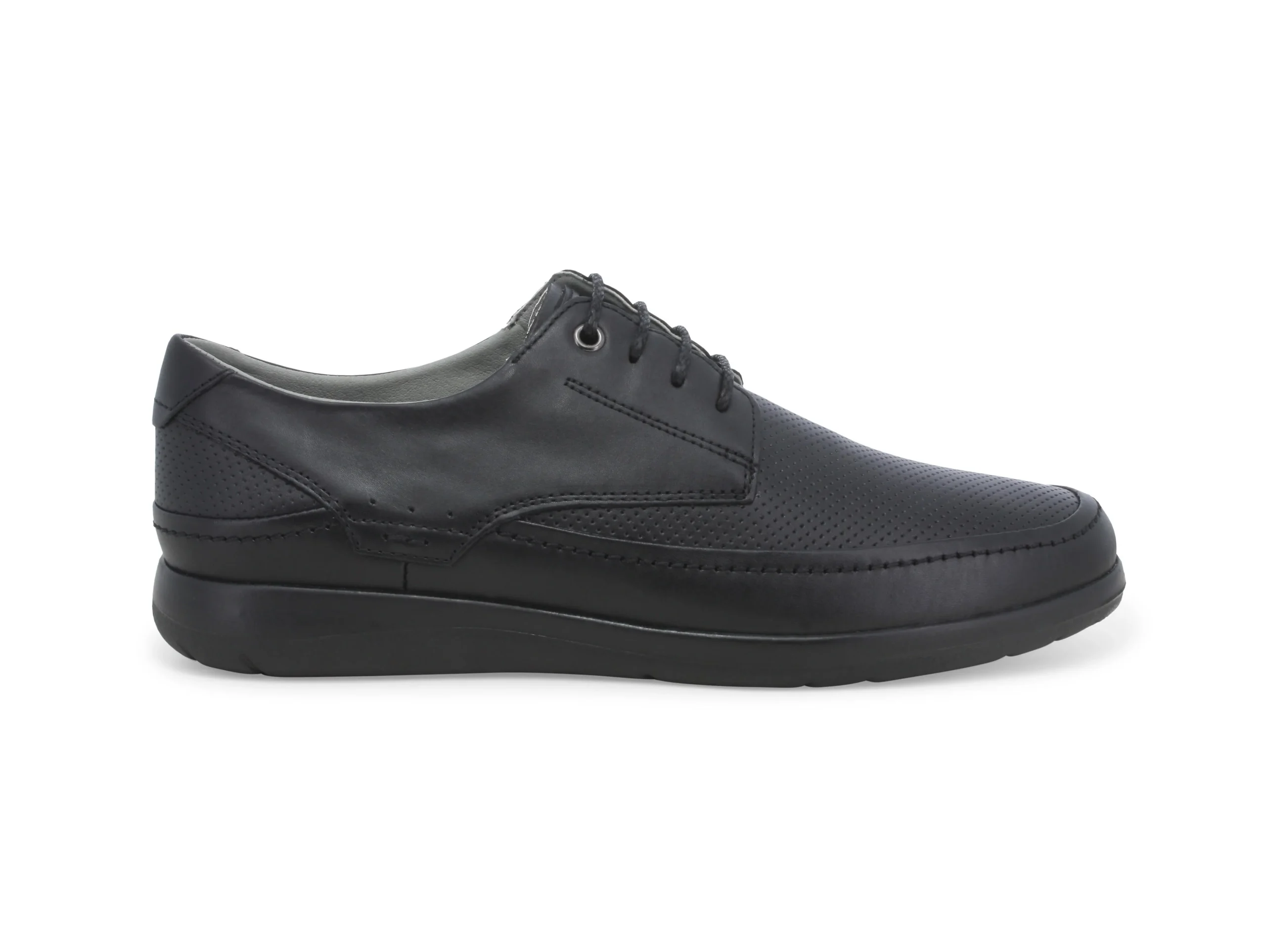 Melluso Uomo Scarpe Casual Estive con Lacci Tomaia Pelle - immagine 2