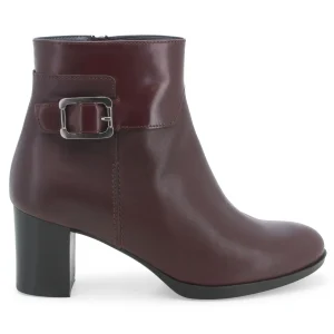 Melluso donna tronchetti zip comfort pelle