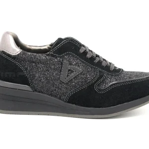 Valleverde sneakers stringate con glitter