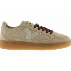 Victoria Smash Sneaker Donna in Pelle Scamosciata Beige