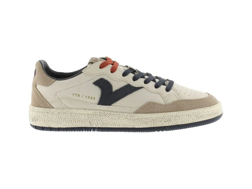 Victoria Smash Sneaker Uomo Rétro in Pelle e Camoscio