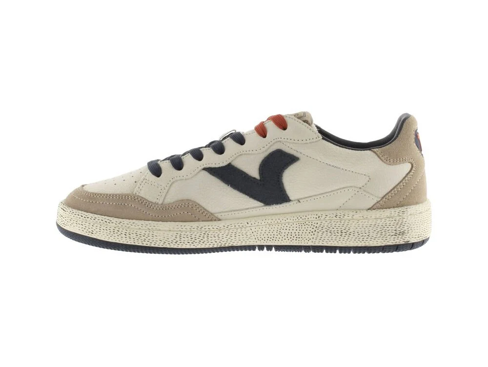 Victoria Smash Sneaker Uomo Rétro in Pelle e Camoscio - immagine 4