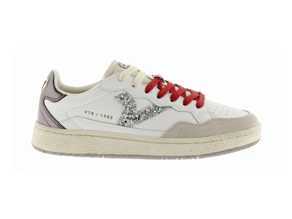 Victoria Sneakers Donna Smash Metal Glitter Tomaia Pelle - immagine 2