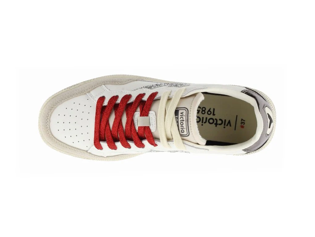 Victoria Sneakers Donna Smash Metal Glitter Tomaia Pelle - immagine 5