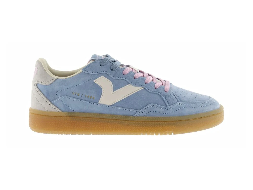 Victoria Sneakers Smash Sportive Donna Camoscio Dettagli Contrasto - immagine 2