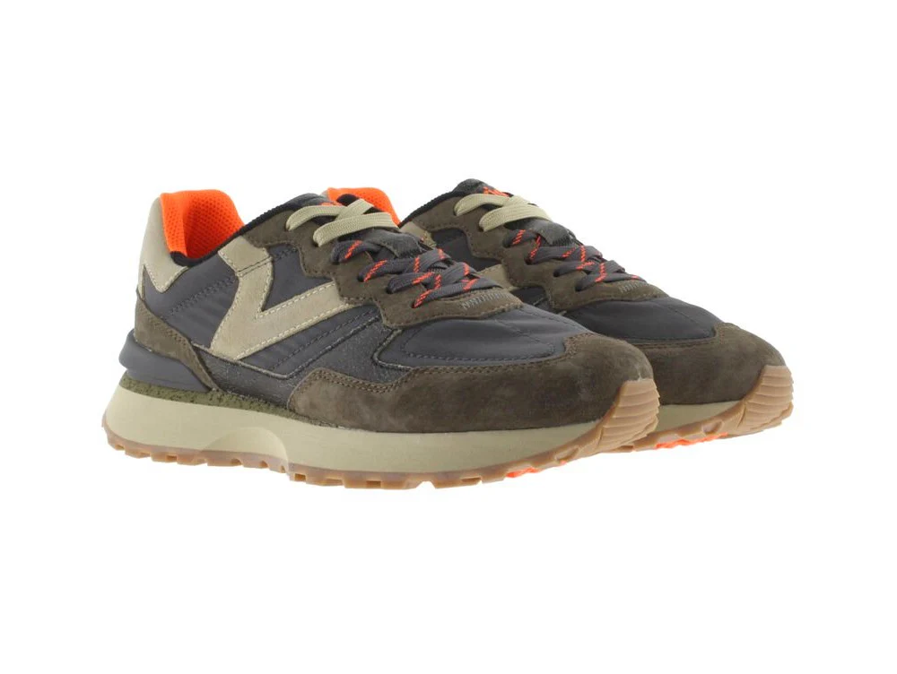Victoria Rush Urban Sneaker Uomo Stile Running in Camoscio e Nylon - immagine 6