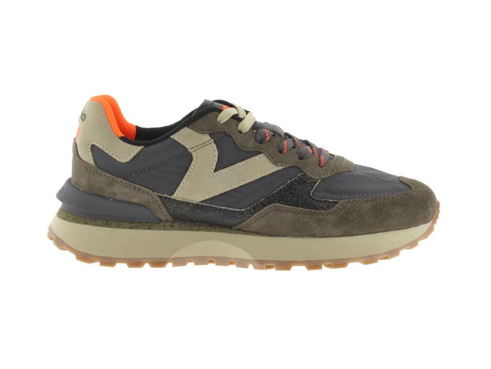 Victoria Rush Urban Sneaker Uomo Stile Running in Camoscio e Nylon - immagine 2