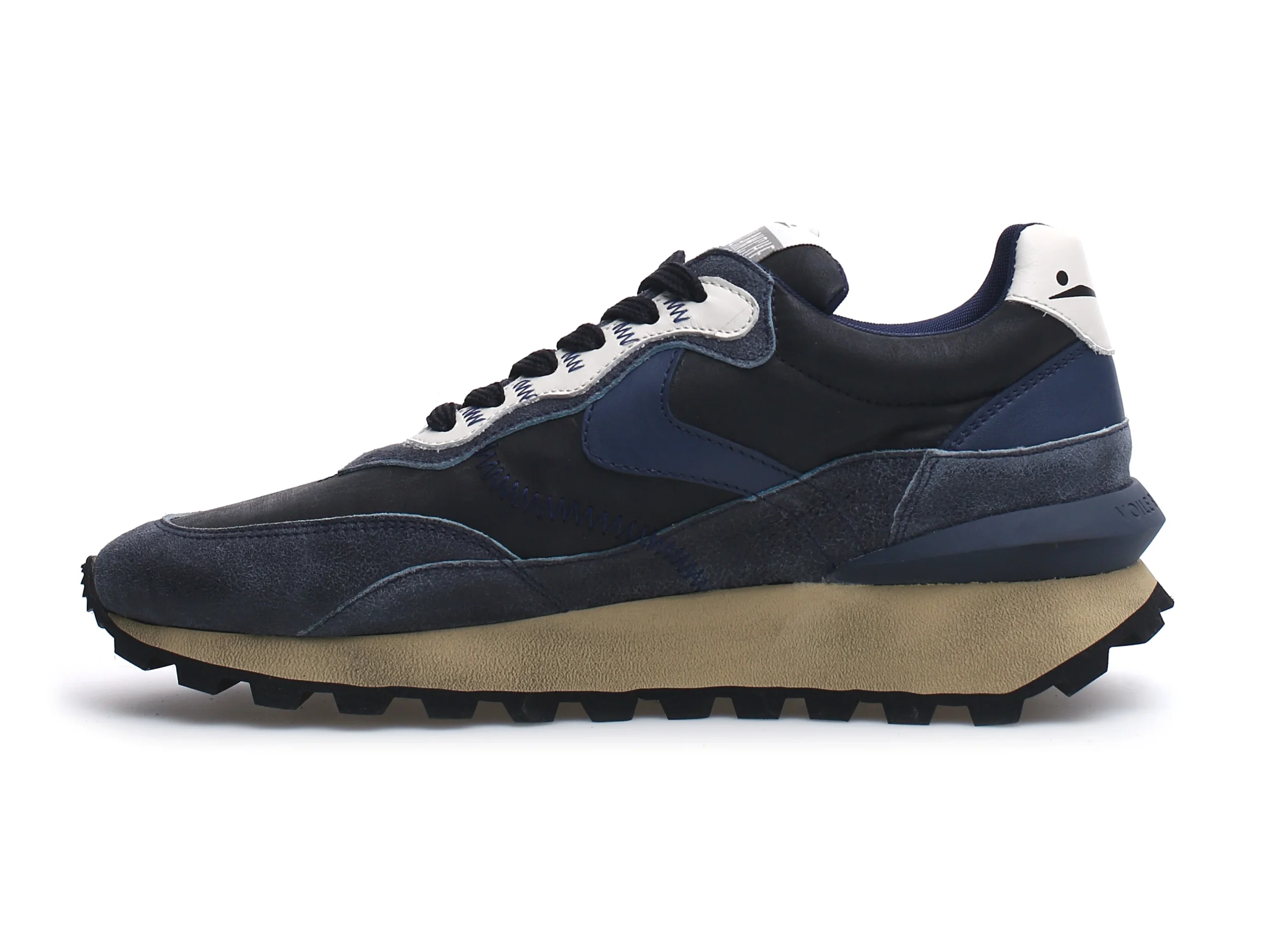 Voile Blanche sneakers Qwark Hype camoscio tessuto - immagine 3