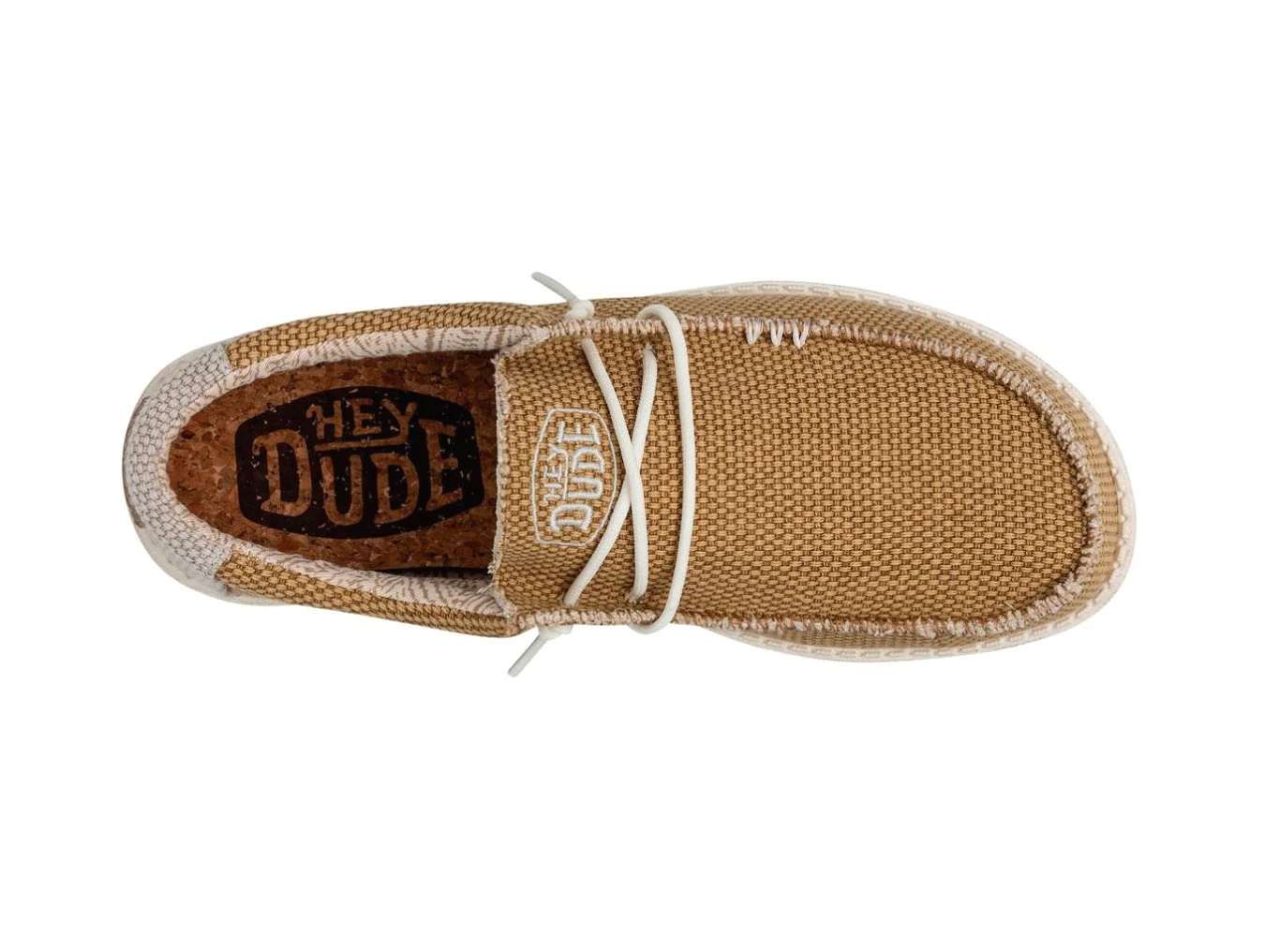 Hey Dude Scarpe Primavera Estate Wally Braided Ocra - immagine 3